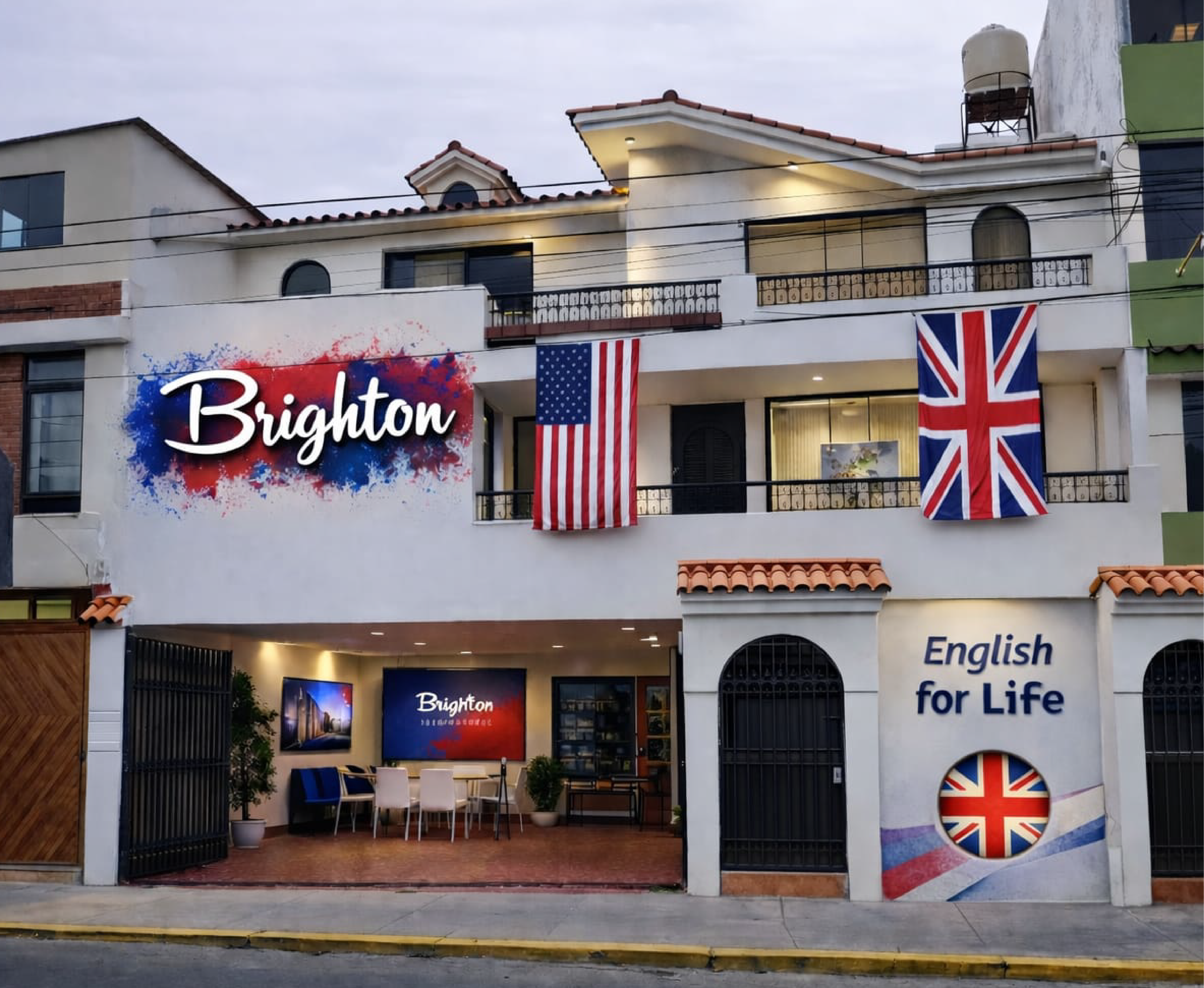 Fachada BUSTAMANTE - Calle Danubio 233